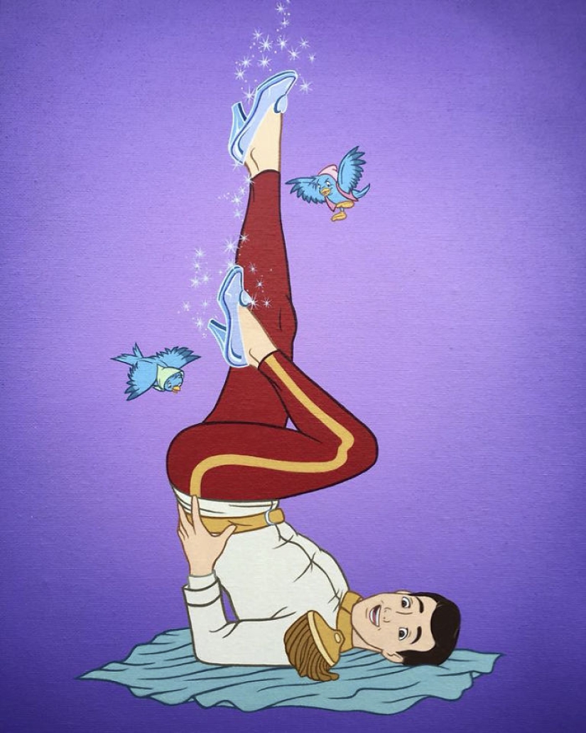 Las provocativas ilustraciones de personajes de Disney arruinarán tu infancia