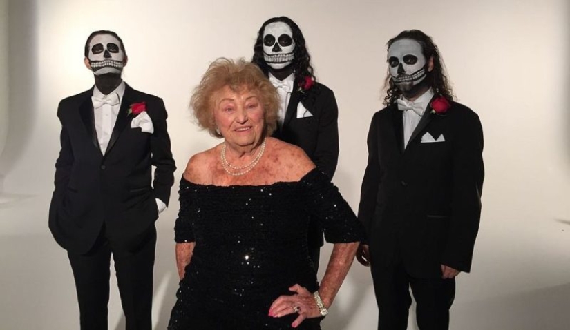 "Laugh at death": 96-year-old metalhead gives heat