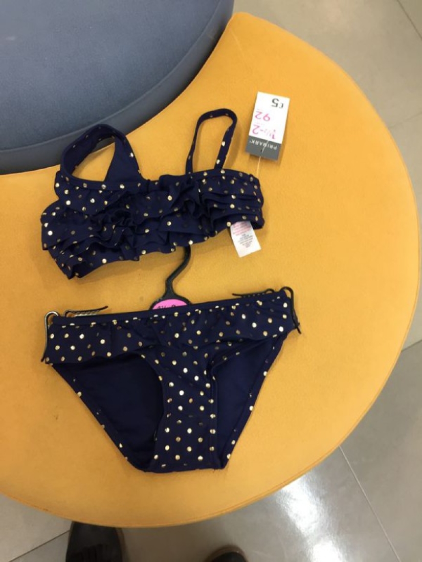 "Let the kids be kids": moms criticized baby bikinis