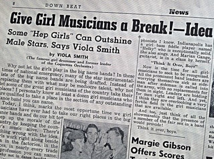 Life in an incendiary rhythm: the first female drummer turned 106 years old
