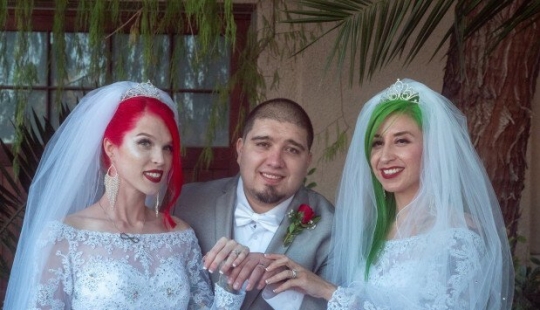 Lo descubrieron por tres: dos mujeres estadounidenses se casaron con un hombre