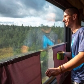 Lo que se puede ver desde la ventana del tren en el Ferrocarril Transiberiano