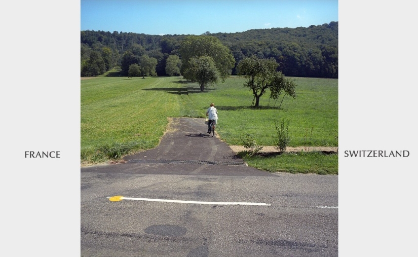 Look like the most peaceful borders between European countries Look like the most peaceful borders between European countries