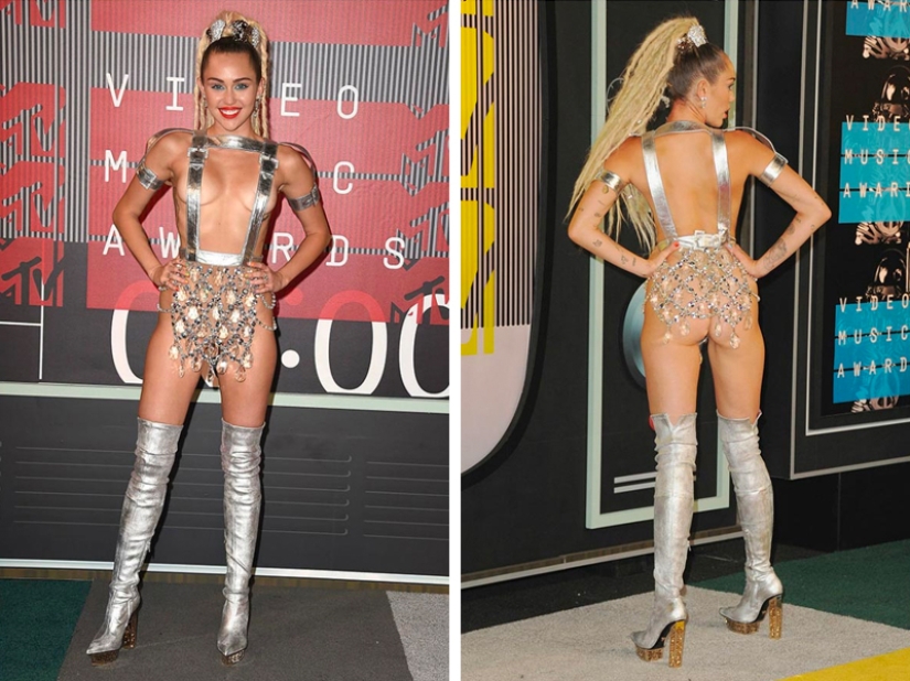 Los atuendos más reveladores de las celebridades: 20 fotos