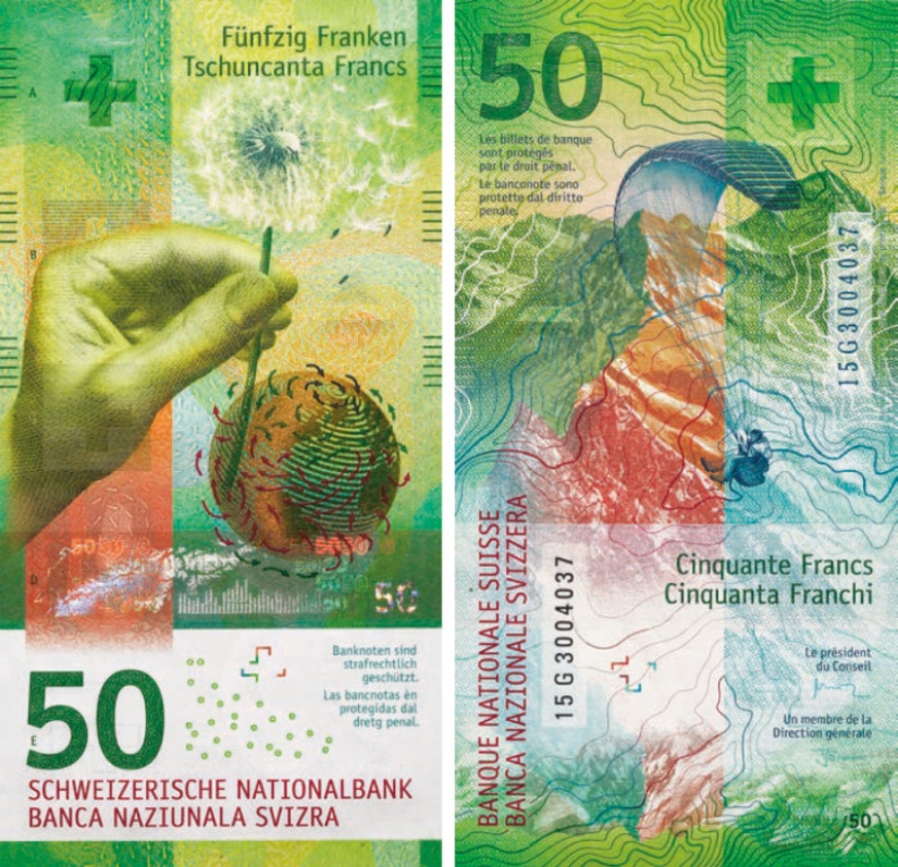 Los francos suizos volvieron a ganar el "concurso de belleza" entre los billetes Los francos suizos volvieron a ganar el "concurso de belleza" entre los billetes