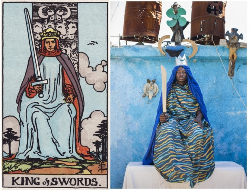 Los habitantes de Haití han dado vida a las misteriosas cartas del Tarot Los habitantes de Haití han dado vida a las misteriosas cartas del Tarot