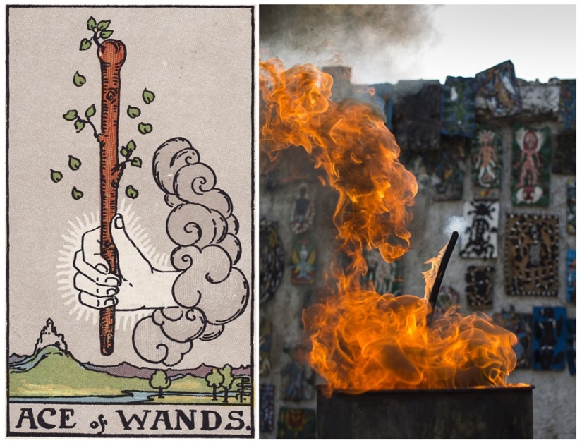 Los habitantes de Haití han dado vida a las misteriosas cartas del Tarot Los habitantes de Haití han dado vida a las misteriosas cartas del Tarot