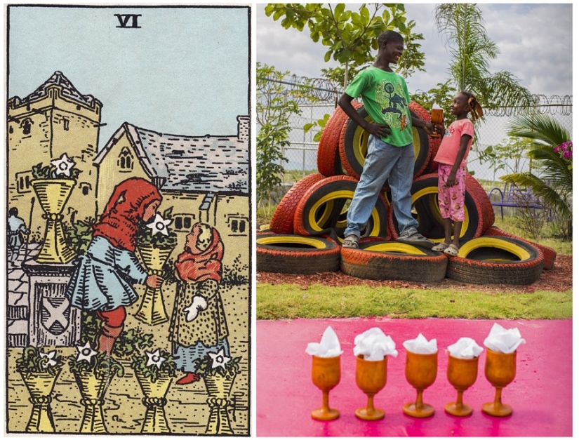 Los habitantes de Haití han dado vida a las misteriosas cartas del Tarot Los habitantes de Haití han dado vida a las misteriosas cartas del Tarot