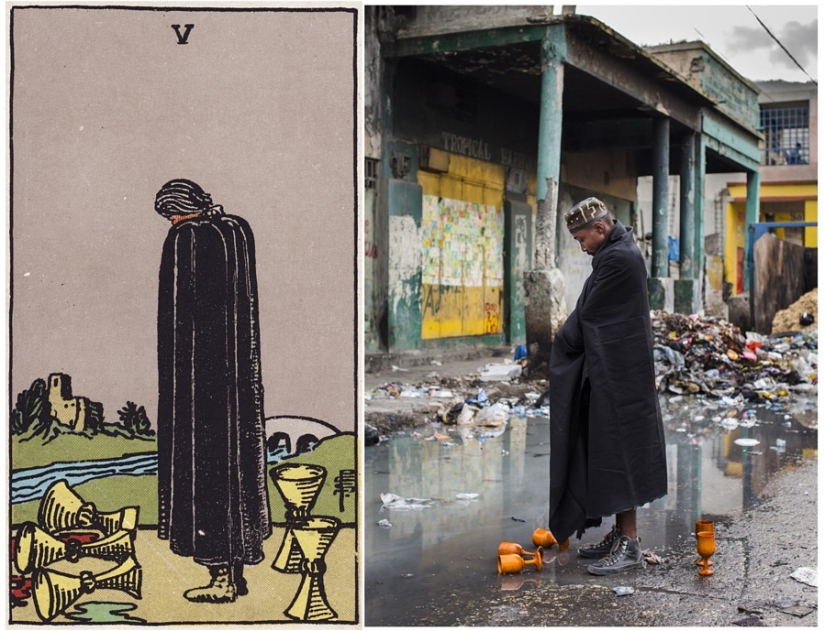 Los habitantes de Haití han dado vida a las misteriosas cartas del Tarot Los habitantes de Haití han dado vida a las misteriosas cartas del Tarot