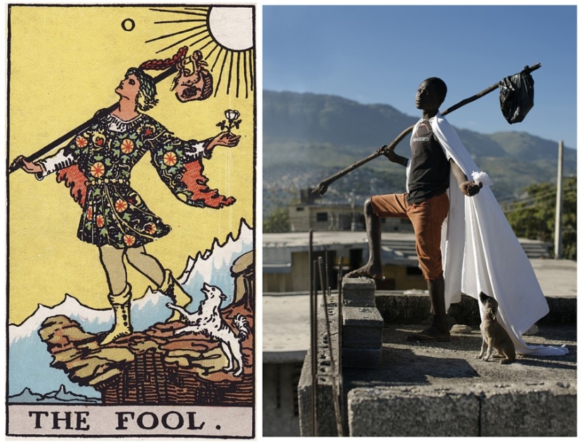 Los habitantes de Haití han dado vida a las misteriosas cartas del Tarot Los habitantes de Haití han dado vida a las misteriosas cartas del Tarot