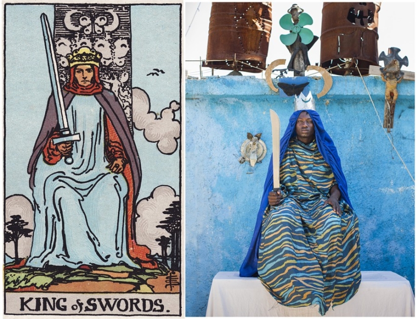 Los habitantes de Haití han dado vida a las misteriosas cartas del Tarot Los habitantes de Haití han dado vida a las misteriosas cartas del Tarot