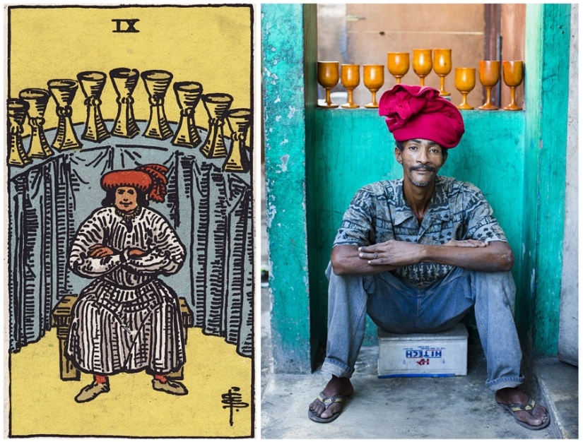 Los habitantes de Haití han dado vida a las misteriosas cartas del Tarot Los habitantes de Haití han dado vida a las misteriosas cartas del Tarot