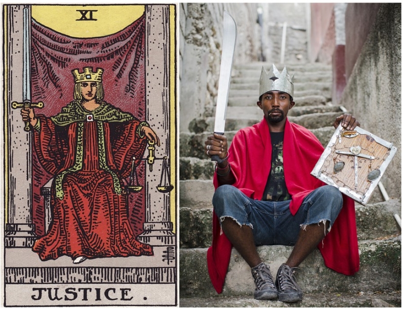Los habitantes de Haití han dado vida a las misteriosas cartas del Tarot Los habitantes de Haití han dado vida a las misteriosas cartas del Tarot