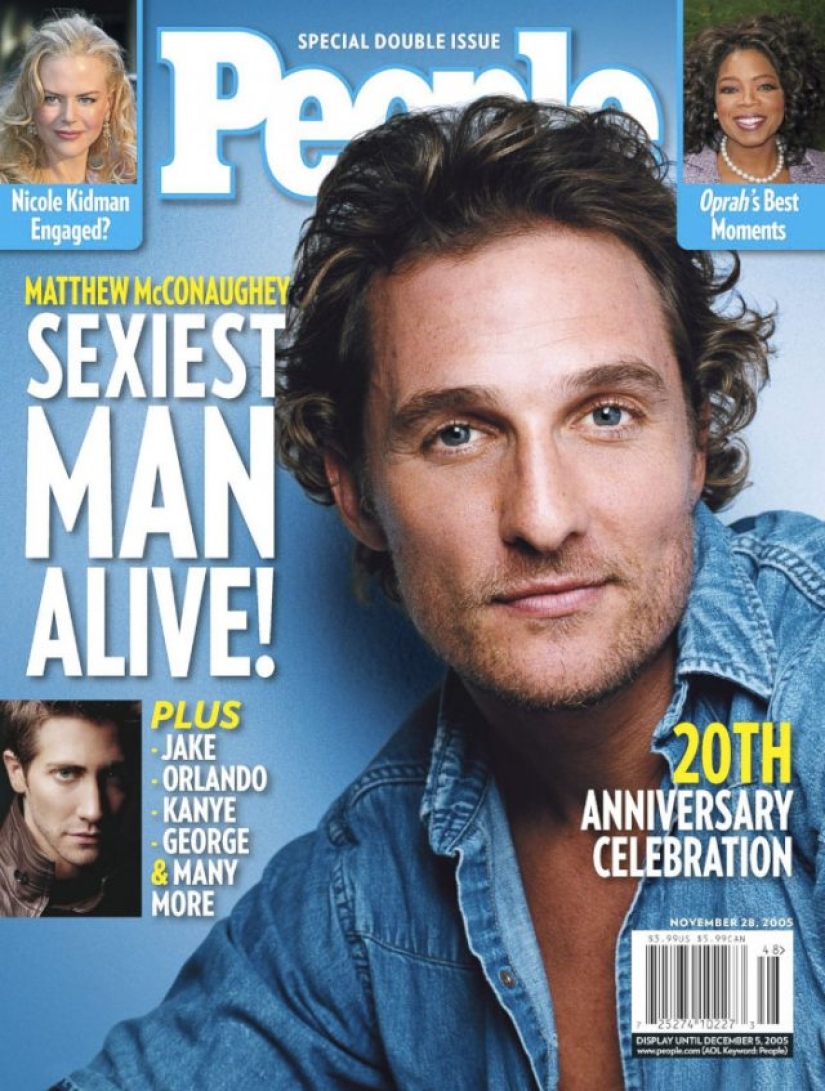 Los hombres más sexys según la revista People de 1990 a 2017 Los hombres más sexys según la revista People de 1990 a 2017