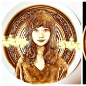 Los japoneses hacen de chocolate pinturas, y son hermosos