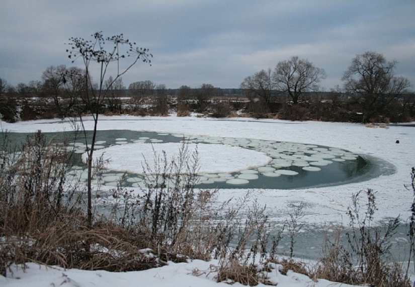 Los lugareños dicen que una antigua deidad vive allí: un lago perfectamente redondo con una isla flotante excita las mentes de los científicos Los lugareños dicen que una antigua deidad vive allí: un lago perfectamente redondo con una isla flotante excita las mentes de los científicos