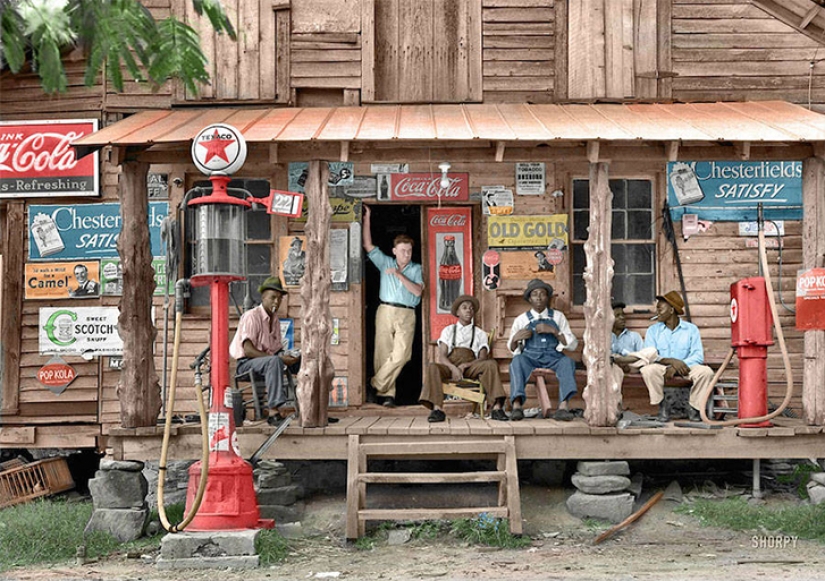 Los marcos históricos más emblemáticos ahora están en color