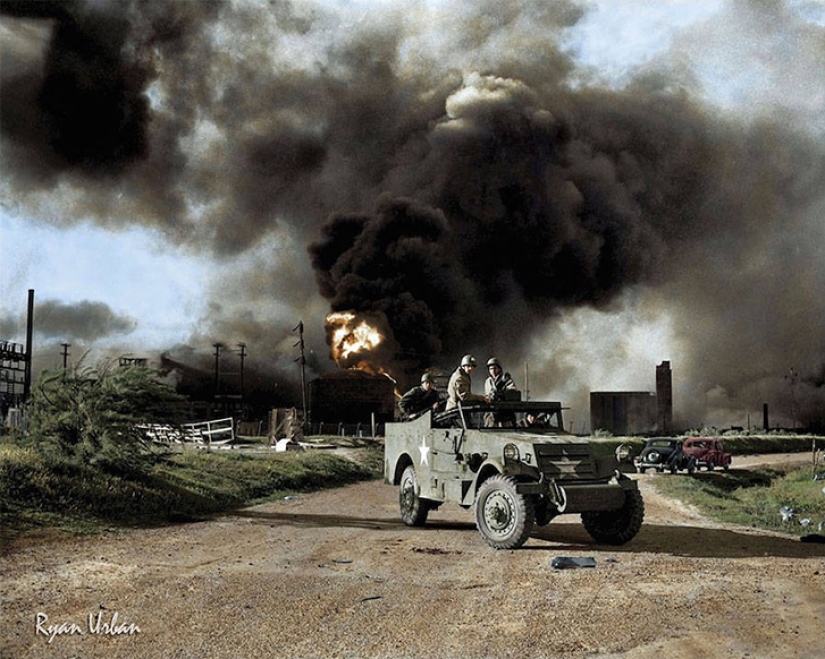 Los marcos históricos más emblemáticos ahora están en color