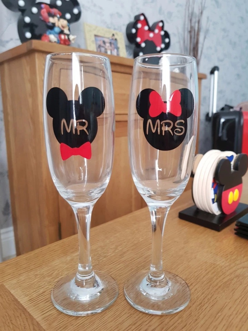 Los recién casados organizaron una boda al estilo Disney. Tomó varios años prepararse