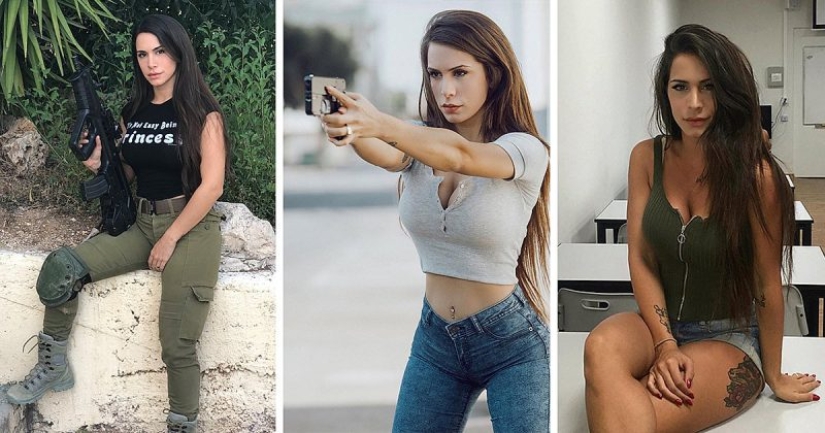 Love at the first shot: The 25-year-old "Queen of Guns" is in love with guns