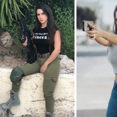 Love at the first shot: The 25-year-old "Queen of Guns" is in love with guns Love at the first shot: The 25-year-old "Queen of Guns" is in love with guns