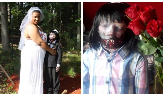 Love to Death: A 21-year-old woman who married a zombie boasts of a happy family life Love to Death: A 21-year-old woman who married a zombie boasts of a happy family life