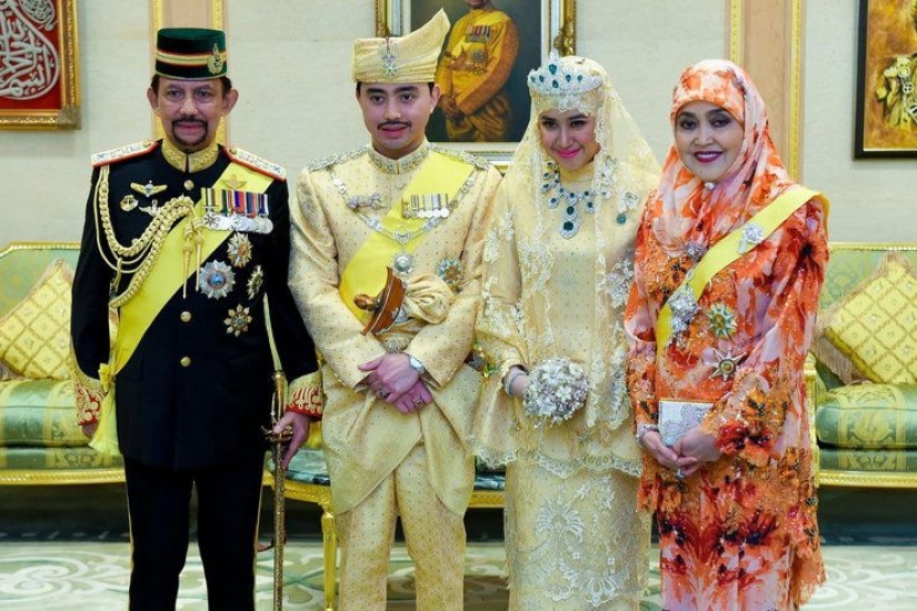 Lujosa boda del futuro sultán de Brunei