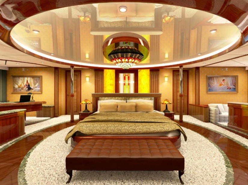 Luxury yachts that can be rented for the winter holidays for a million dollars