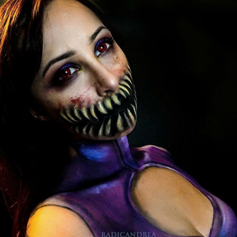 Make-up stylist who will revive your nightmares