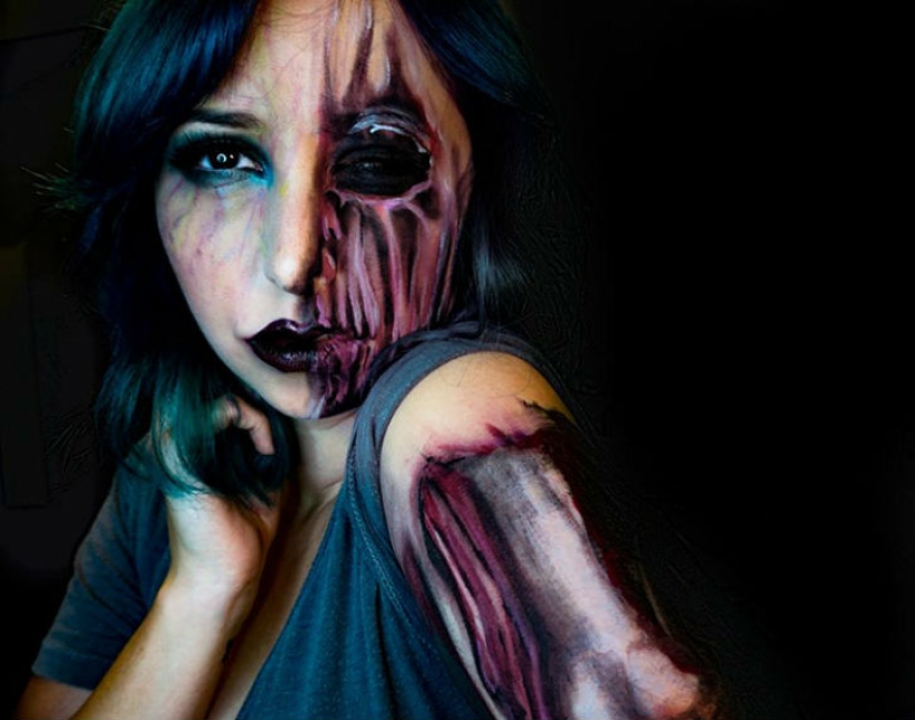 Make-up stylist who will revive your nightmares