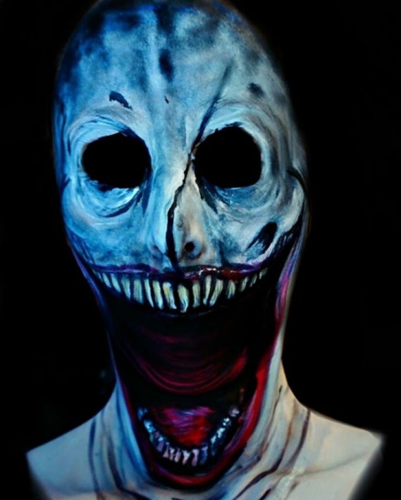 Make-up stylist who will revive your nightmares