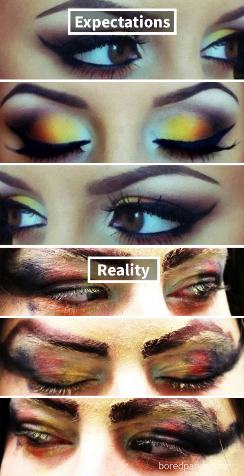 Manualidades creativas con sus manos: las expectativas y la realidad