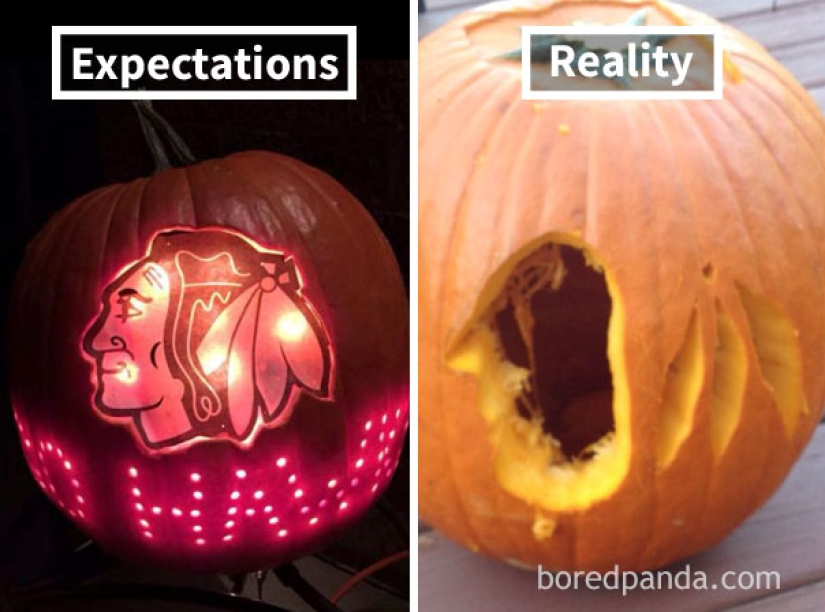 Manualidades creativas con sus manos: las expectativas y la realidad