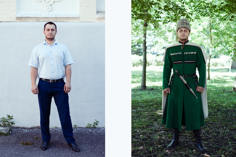 Mapping the Caucasus: how a person changes when he puts on a national costume
