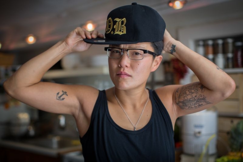 Masculinidad femenina de butch Masculinidad femenina de butch