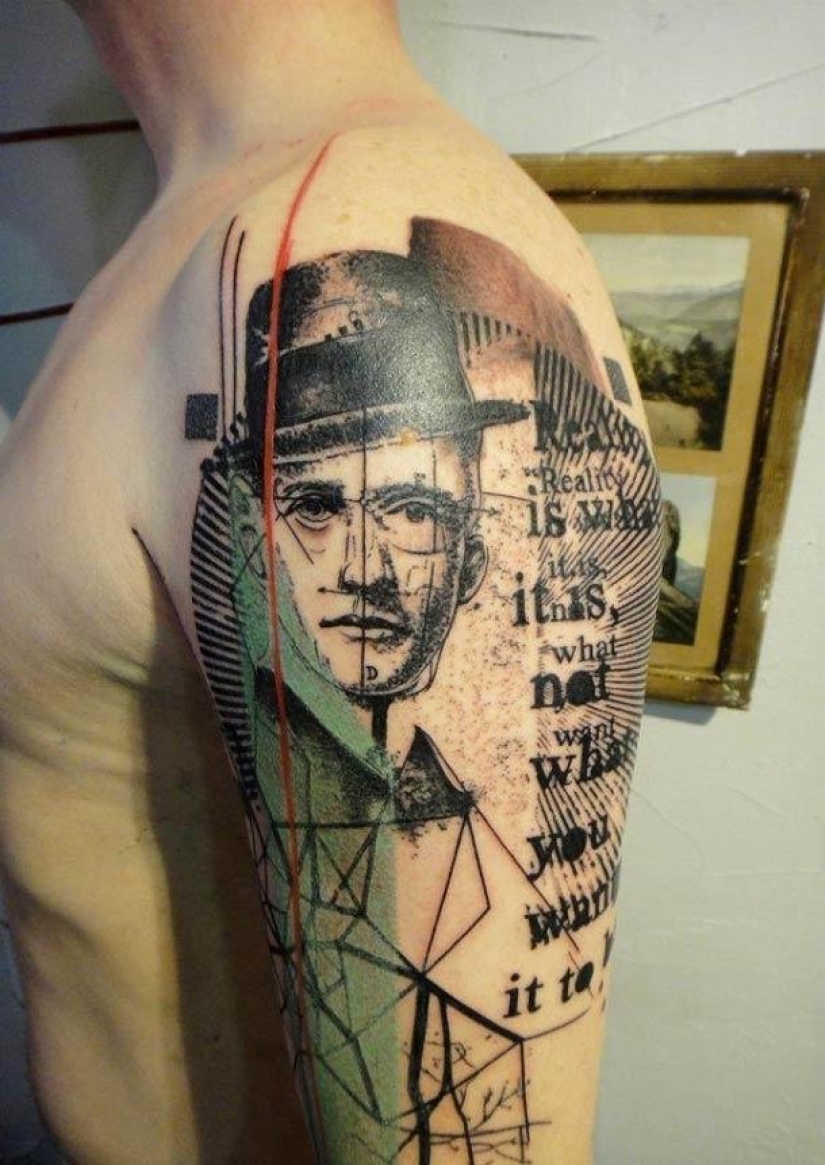 Masterpiece tattoos from a French tattoo artist