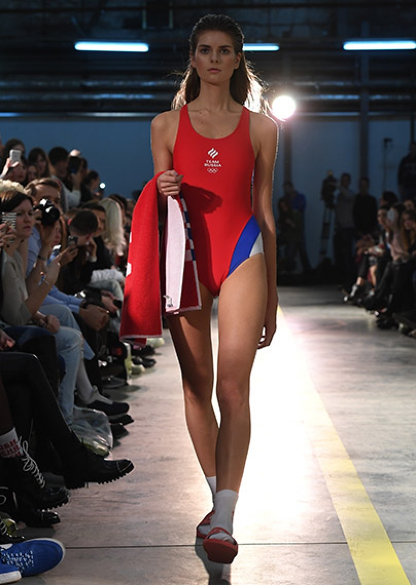 Maybe it's good that we won't go: the uniform of the Russian Olympic team is presented