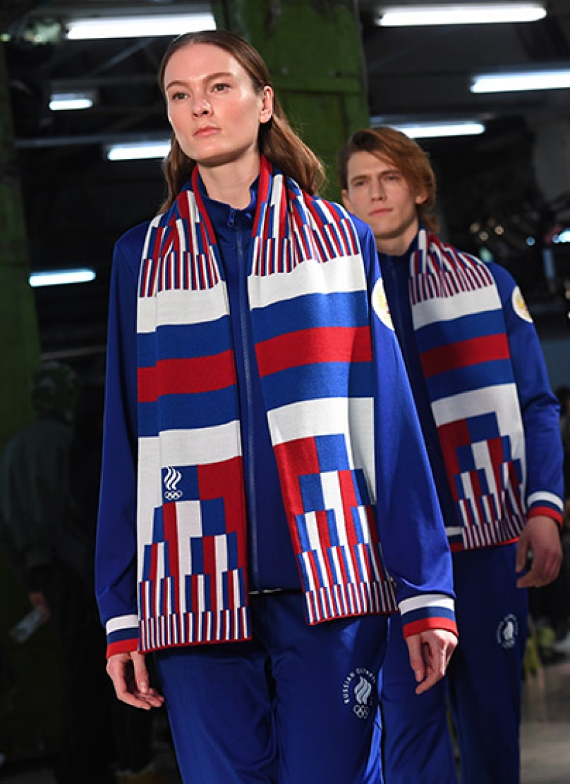 Maybe it's good that we won't go: the uniform of the Russian Olympic team is presented
