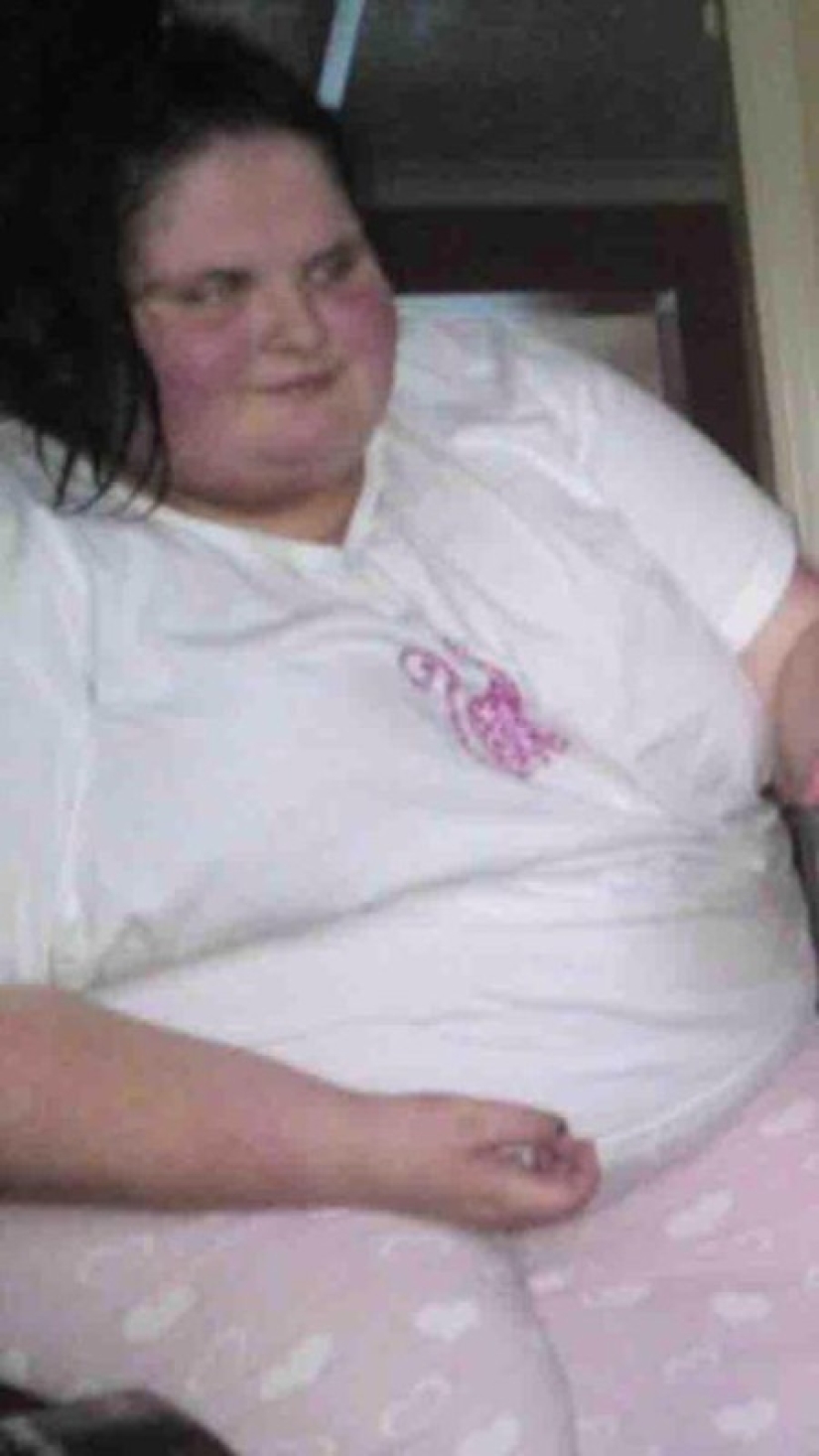 "Me maté con la comida": la niña engordó a 220 kilogramos por amor