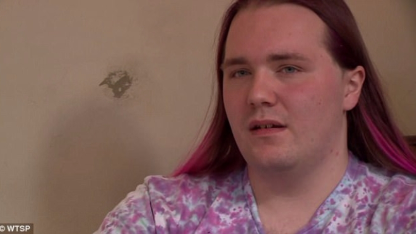 Meet this guy's name is Adam, and he considers himself a Filipino woman