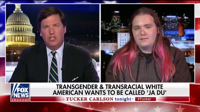 Meet this guy's name is Adam, and he considers himself a Filipino woman