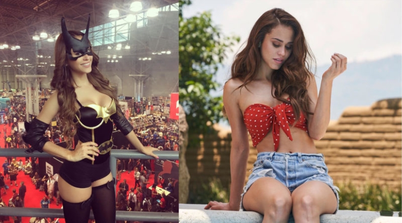 "Men, where are you looking?!" — in front of you is the hottest weather forecast presenter in the world