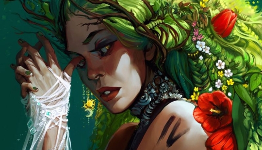 Meses revividos: un artista de Rusia dibujó un calendario con niñas: las estaciones Meses revividos: un artista de Rusia dibujó un calendario con niñas: las estaciones