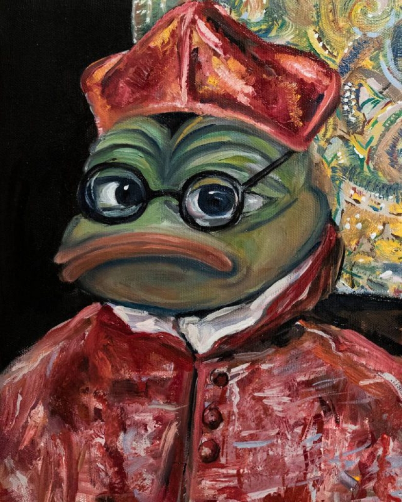 Miguel Ángel: un artista de San Petersburgo crea copias de obras maestras mundiales con un meme de Internet