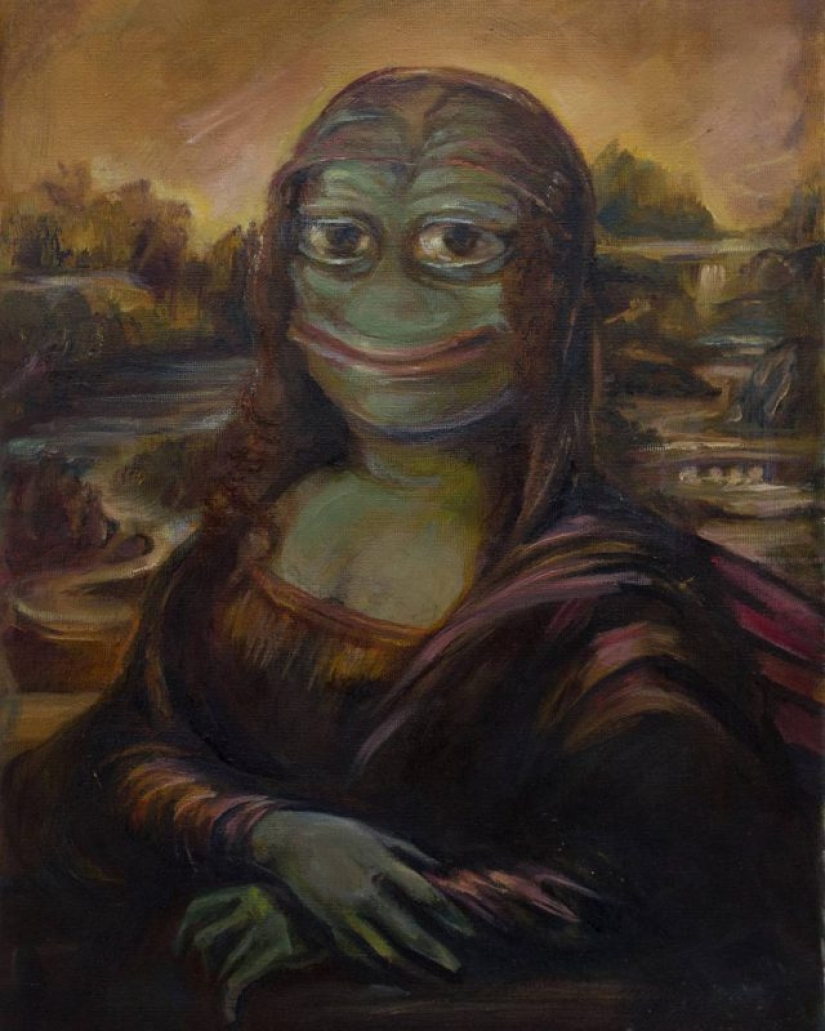 Miguel Ángel: un artista de San Petersburgo crea copias de obras maestras mundiales con un meme de Internet