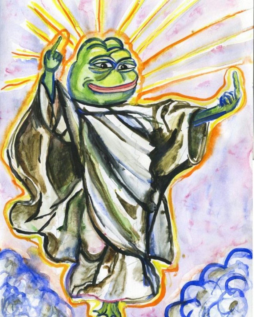 Miguel Ángel: un artista de San Petersburgo crea copias de obras maestras mundiales con un meme de Internet