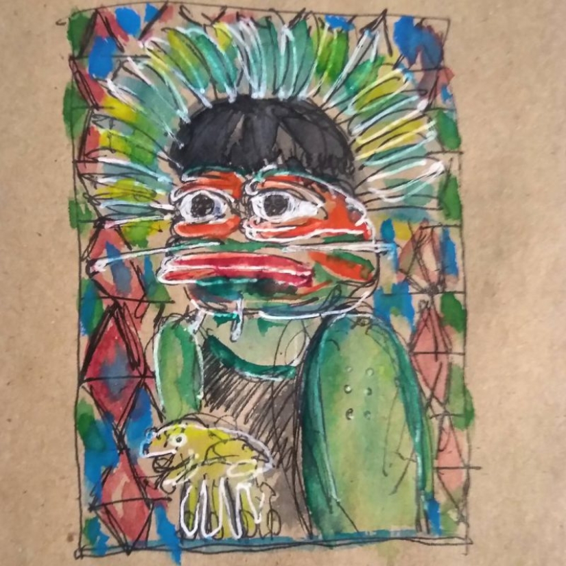 Miguel Ángel: un artista de San Petersburgo crea copias de obras maestras mundiales con un meme de Internet