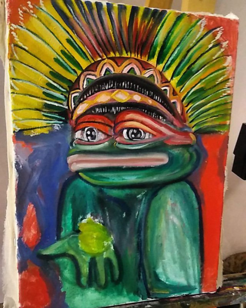Miguel Ángel: un artista de San Petersburgo crea copias de obras maestras mundiales con un meme de Internet