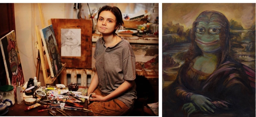Miguel Ángel: un artista de San Petersburgo crea copias de obras maestras mundiales con un meme de Internet