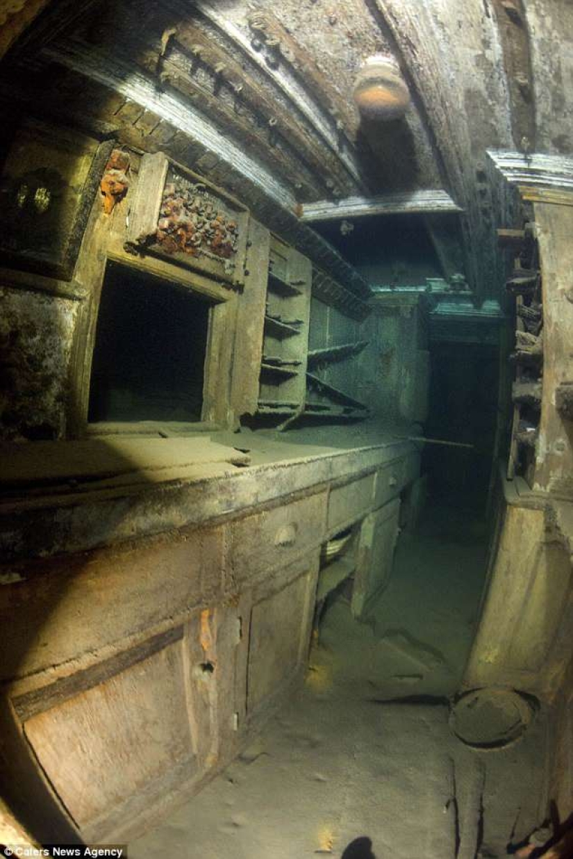 Mini-Titanic: fascinantes fotos submarinas del barco que se hundió hace 107 años